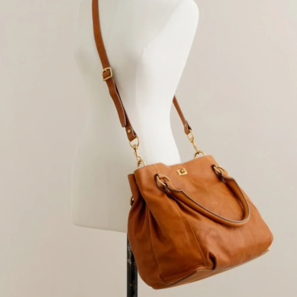 J.CREW ICONIC BROMPTON HOBO BAG-USED